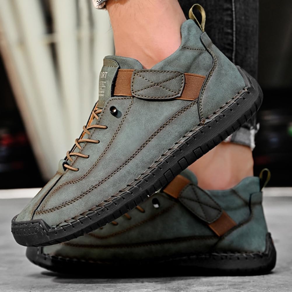 Baskets orthopédiques confortables et indolores, fabriquées à la main, en cuir, bottines orthopédiques, confortables, soutien de la voûte plantaire, douces, légèreté