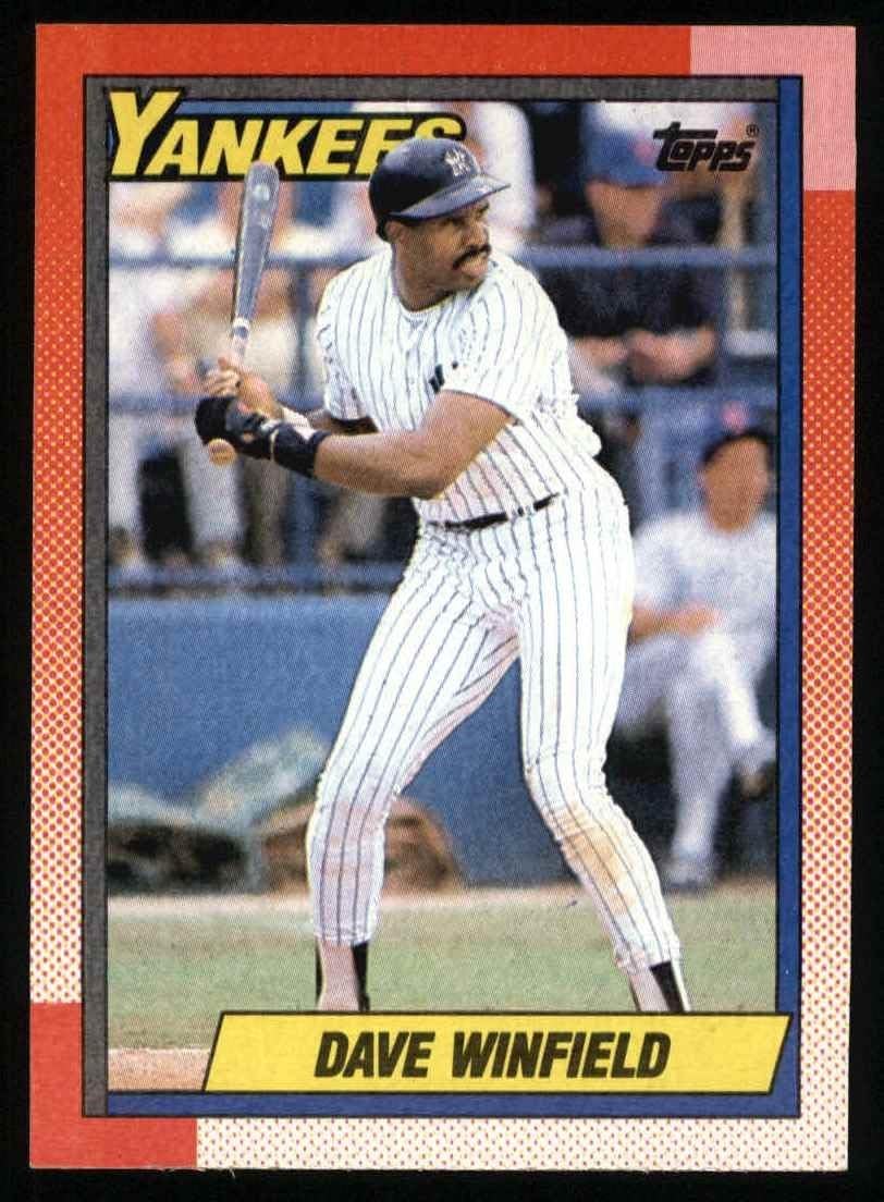 Amazon.com: 1990 Topps #380 Dave Winfield New York Yankees