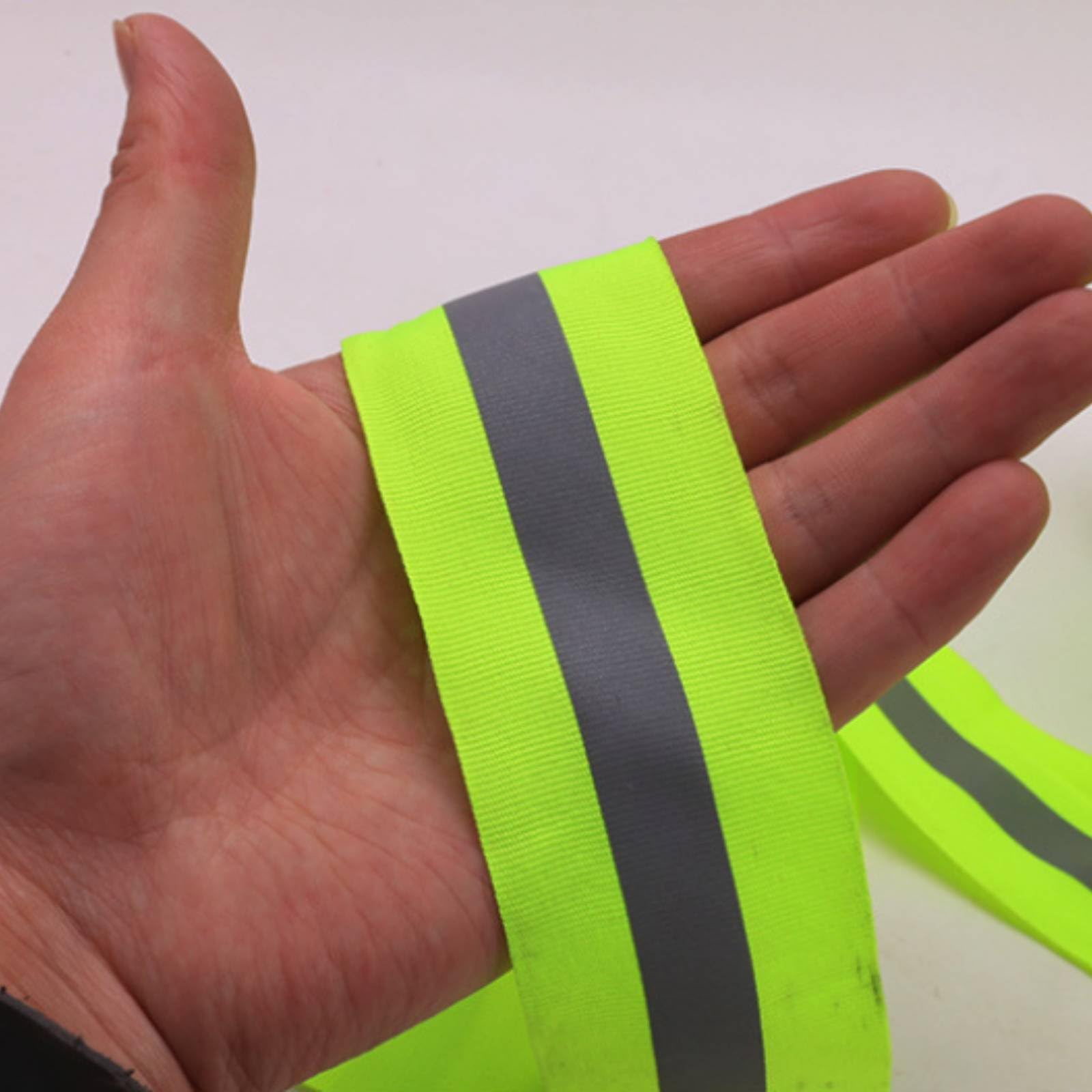 Rotolo di Nastro da Pista in Poliestere Nastro Riflettente Uso Interno Ed Esterno Attrezzatura Sportiva per Eventi Sportivi Scolastici, Arancione, Arancione
