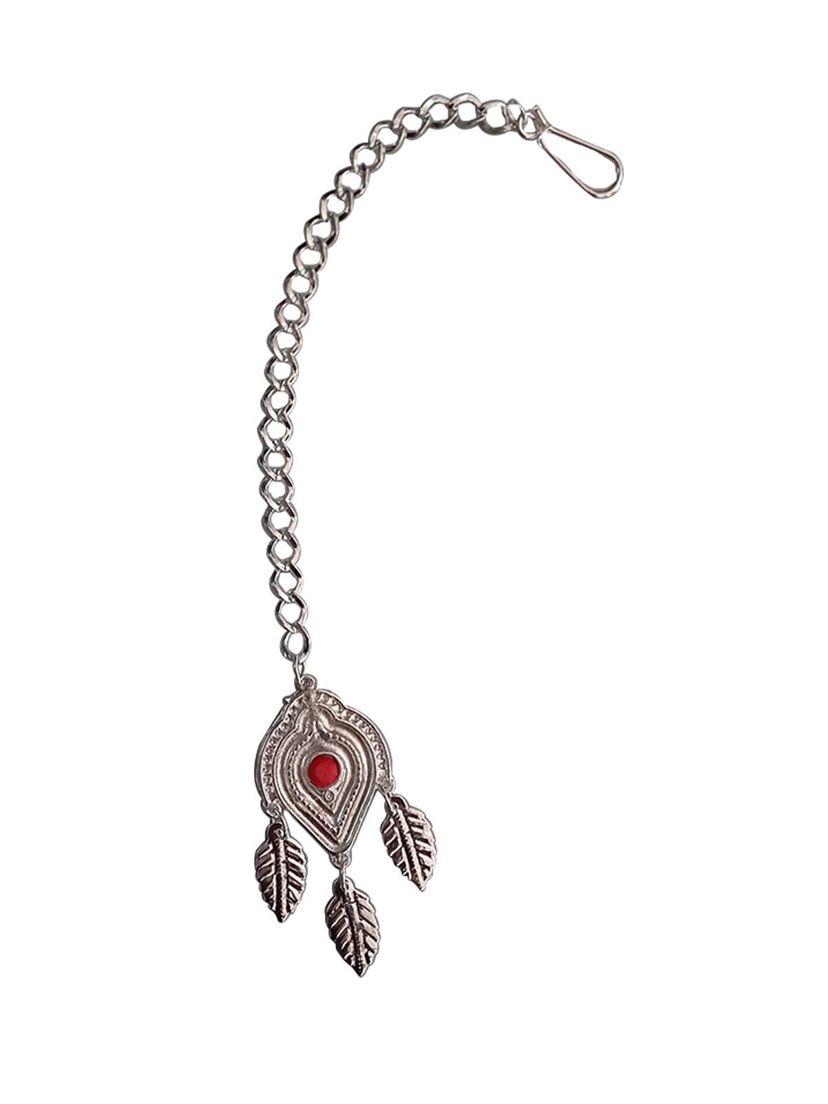 BookMyCostume Indian Antique Oxidised Silver Maang Tikka Assorted - Traditional Fancy Dress Costume Accessory for Girls (B08KT8HQTR) Amazon Price History, Amazon Price Tracker