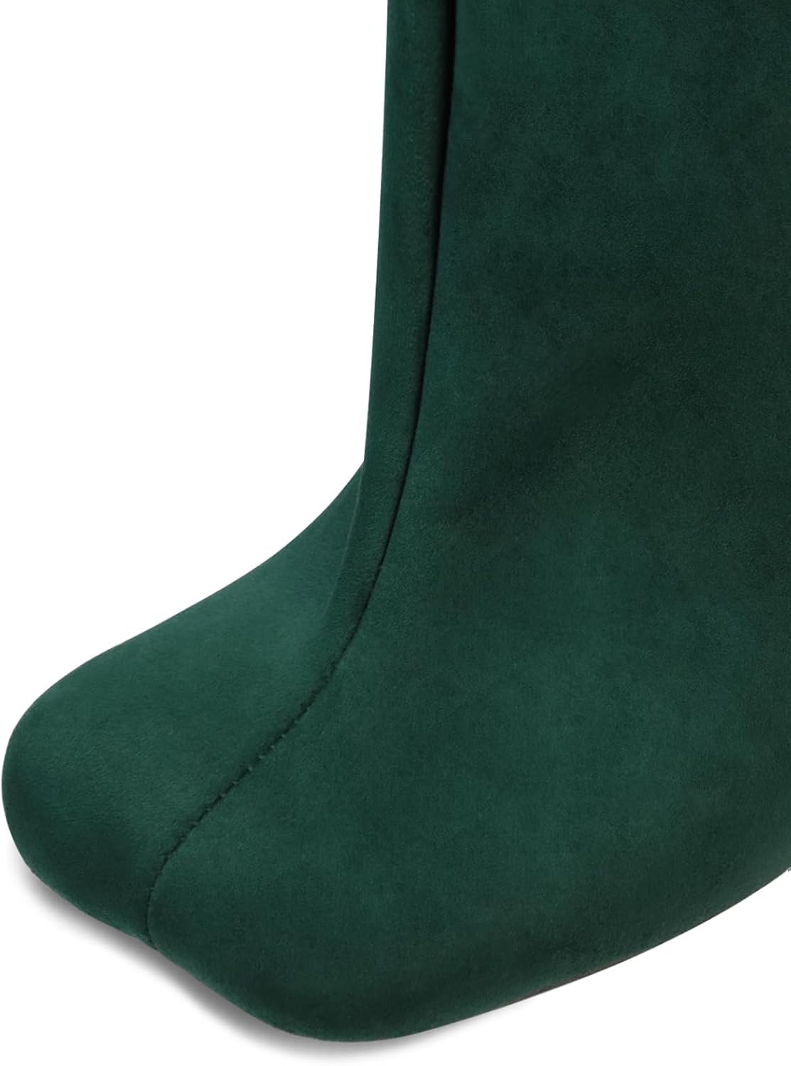 Knee High Boots Wide Calf Women Long Suede Square Toe Bootie Tall Cute Slouchy Fashion Boots Ladies Fall Booties - Image 4