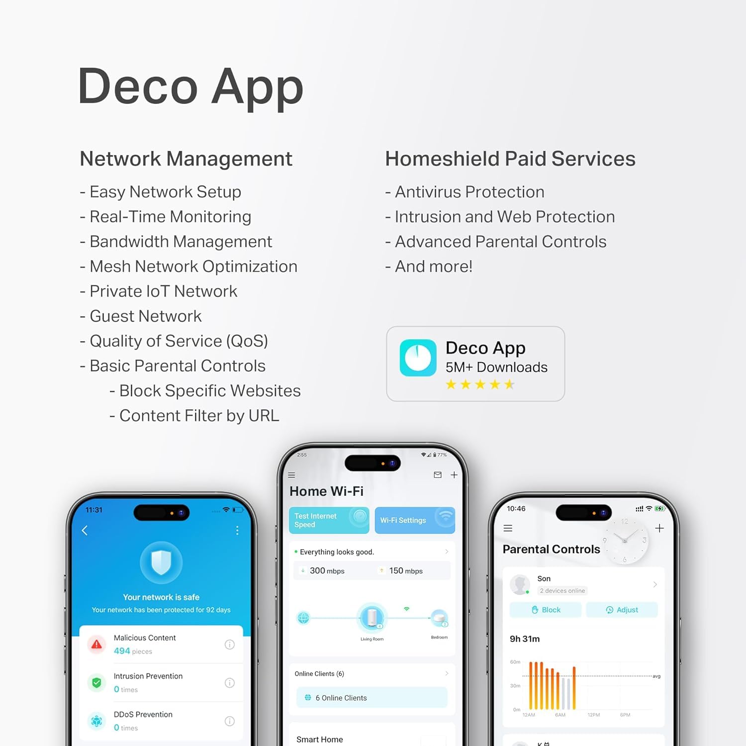 Deco 7 Outdoor BE5000 Dual-Band Wi-Fi 7 Mesh Extender, Dual 2.5G PoE+ Ports view 9