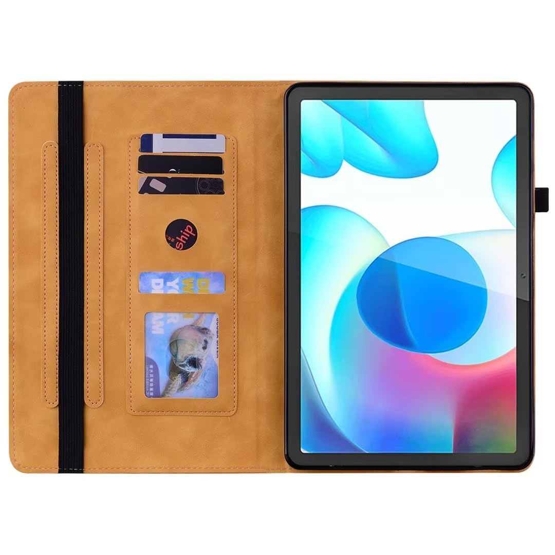 SATURCASE Custodia per Nokia T10, bella custodia in pelle PU