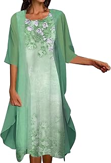 Vestido Mujer Moda Dos Piezas Encantador Color sólido Madre deColor sólido la Novia Cordón Vestidos OtoñO Summer