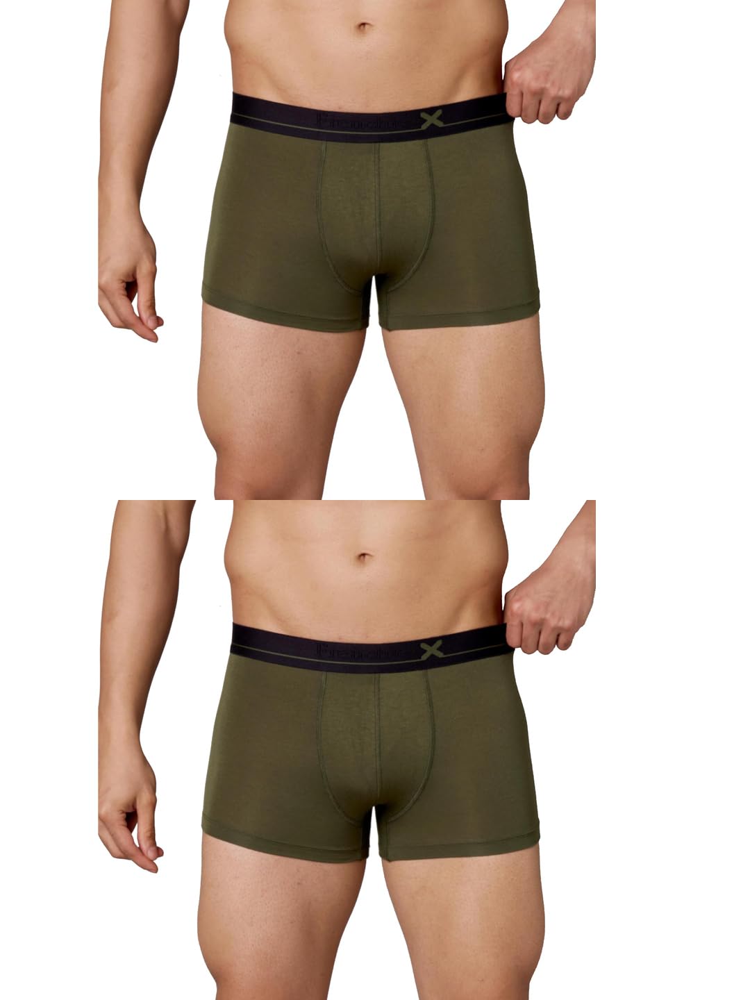 frenchie VIP X-LOWS Mens Tencel Micro Modal Elastane Stretch Trunks with Ultra Soft Waistband-picture-23
