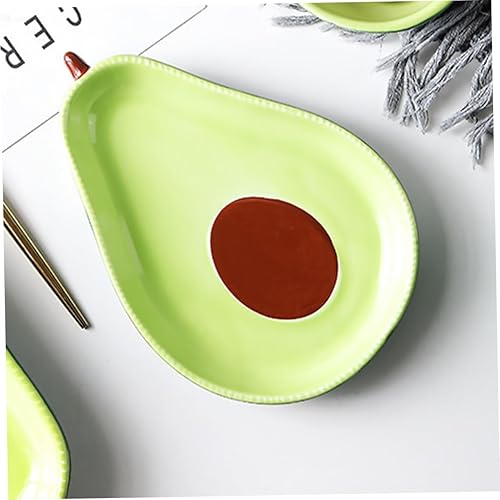 Miniatura 9 de BESTOYARD 3 unids plato de aguacate bandeja mini platos bandejas de frutas contenedores de decoración de frutas platos ensalada postre platos salsa