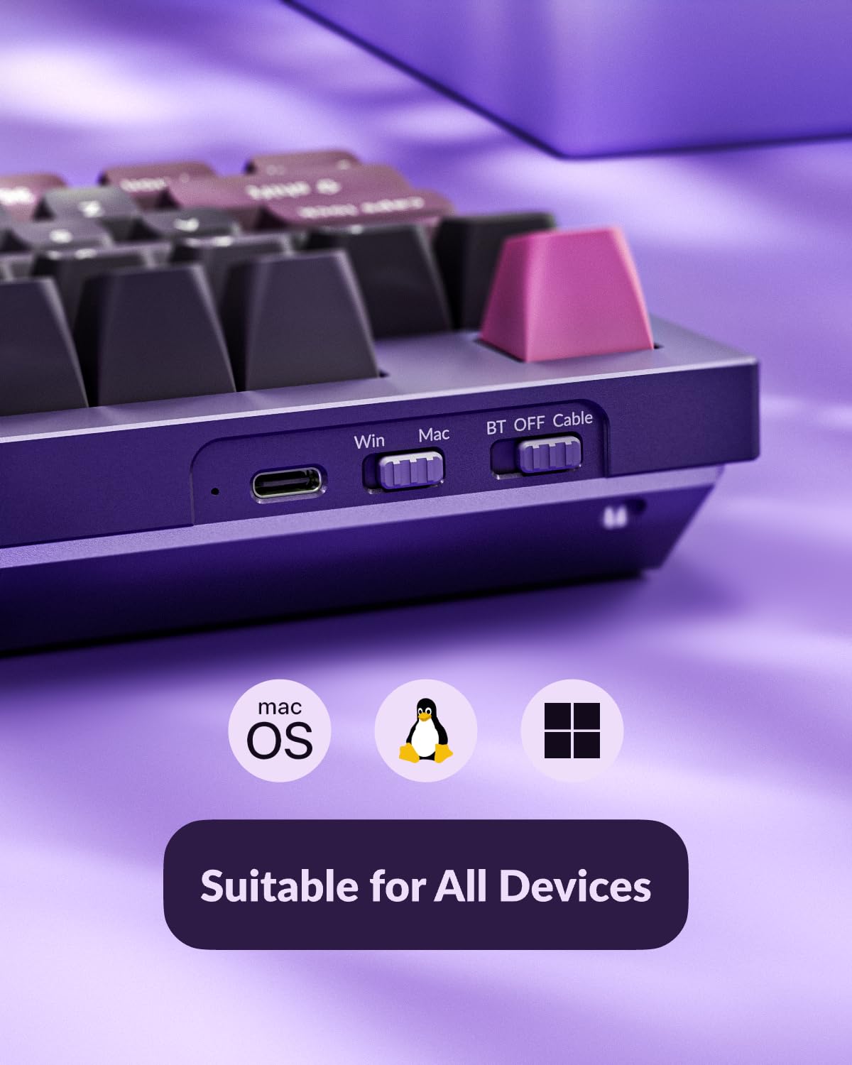 Amazon | Keychron Q5 Pro ワイヤレス QMK/VIA メカニカルキーボード