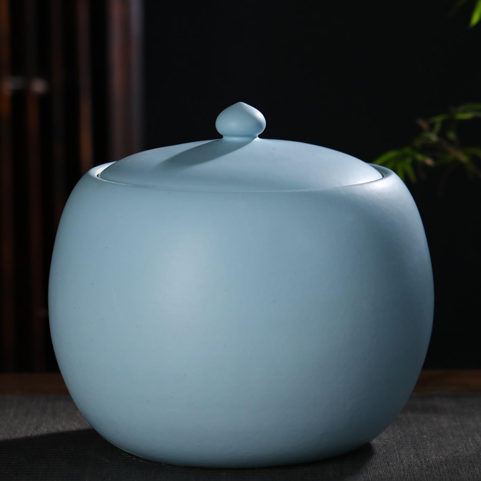PVUECHADEA Ceramic Rice Bucket With Lids,Grain Dispenser，Ceramic Rice Storage Container