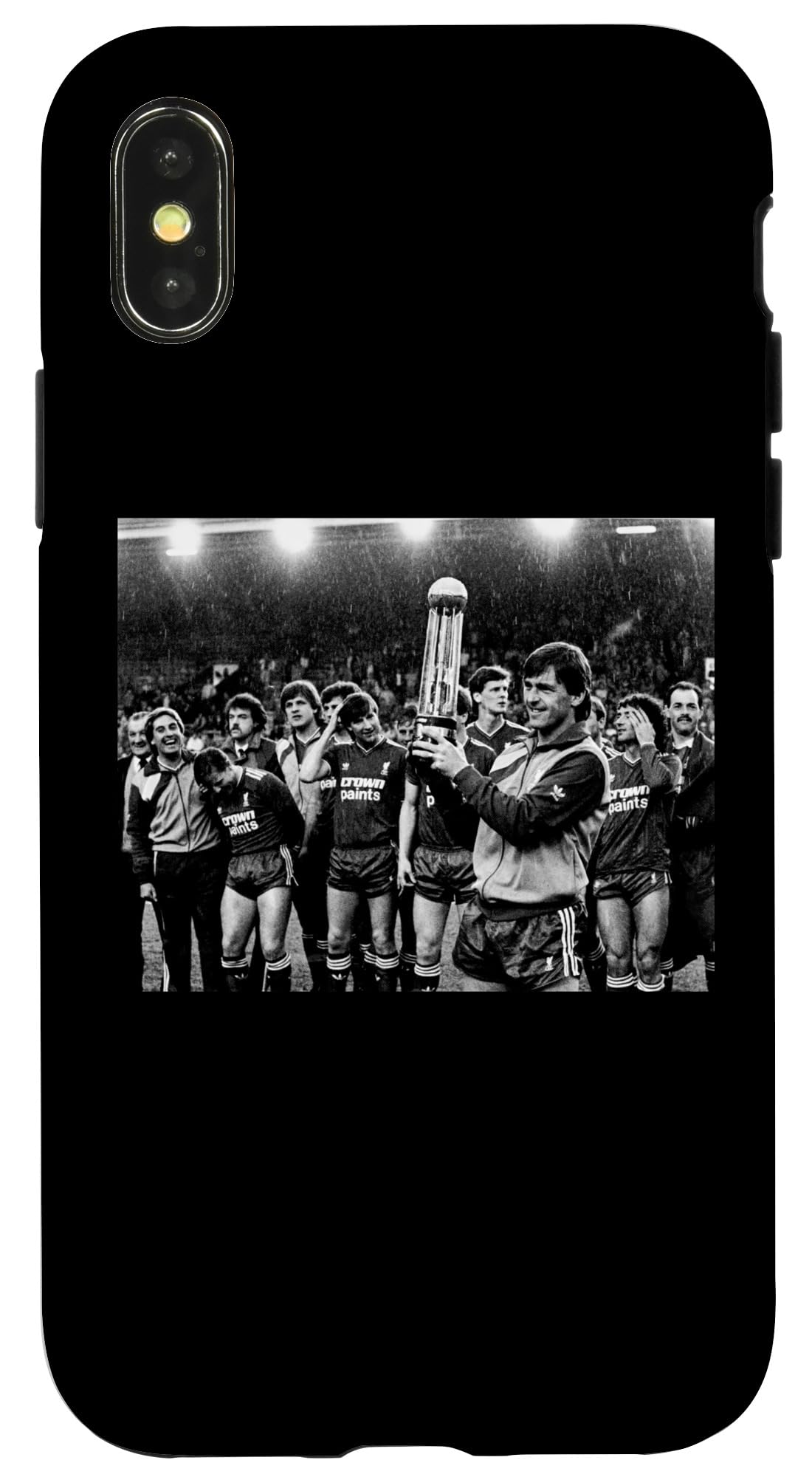 Liverpool Wins League Kenny Dalglish 1986 Football World Cup Case for iPhone X/XS