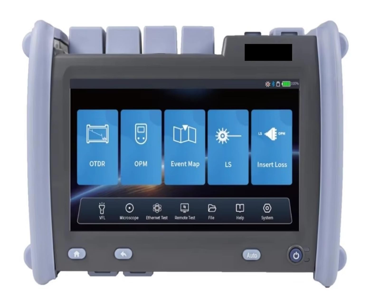 Tester OTDR digitale for fibra ottica multifunzionale NK6800 con touch screen da 7", VFL, OPM, OLS, mappa eventi(NK6800-D4)