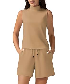 Amazon.com: Casly Lamiit Women Summer Short Outfits 2024