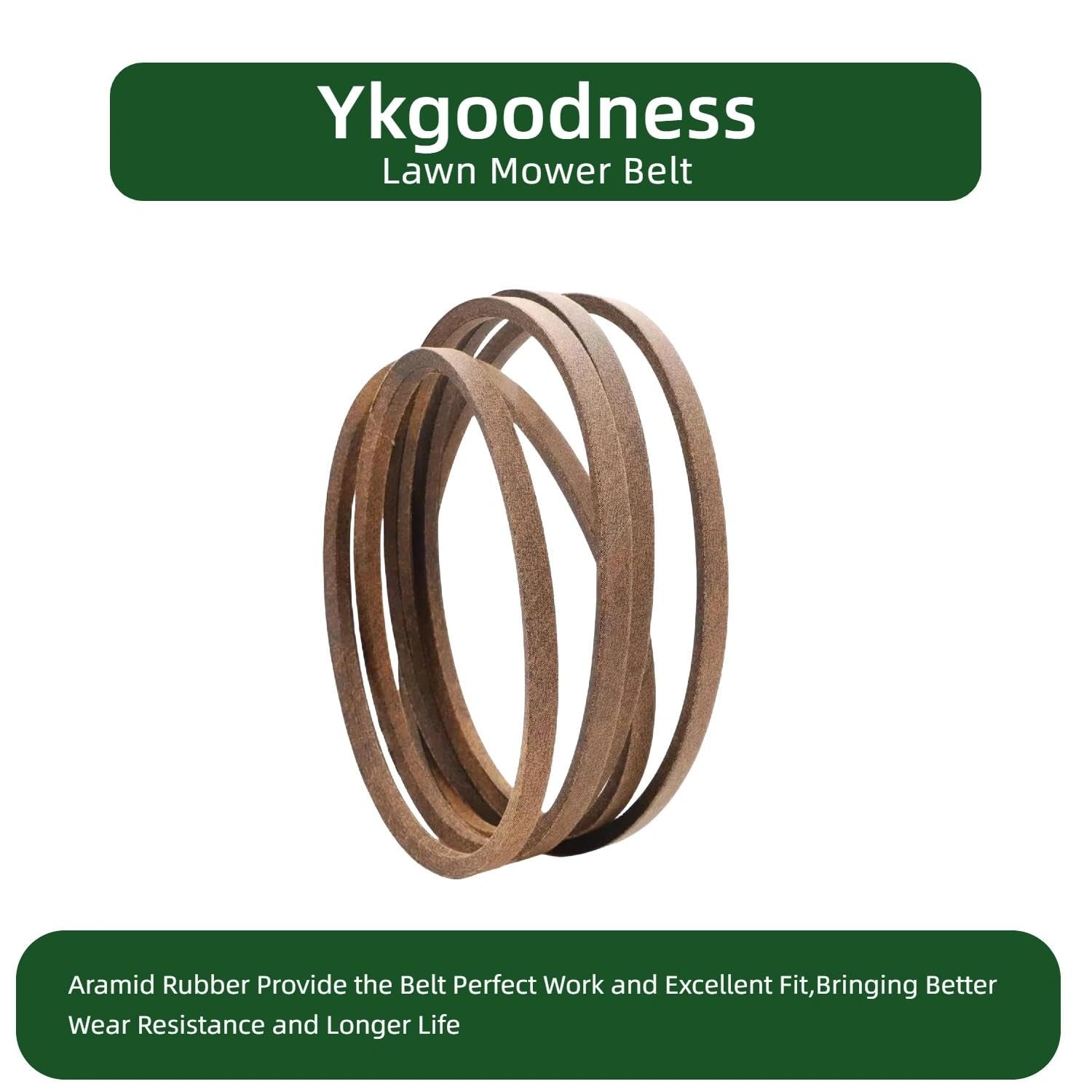 5/8" X 172.75" Deck Drive Belt Fits Ferris 5103390 5103390YP 5103870 IS3100Z IS4500Z 61" Deck, Snapper Pro 5103390 5103390YP 5103870 Pro S200X Mower