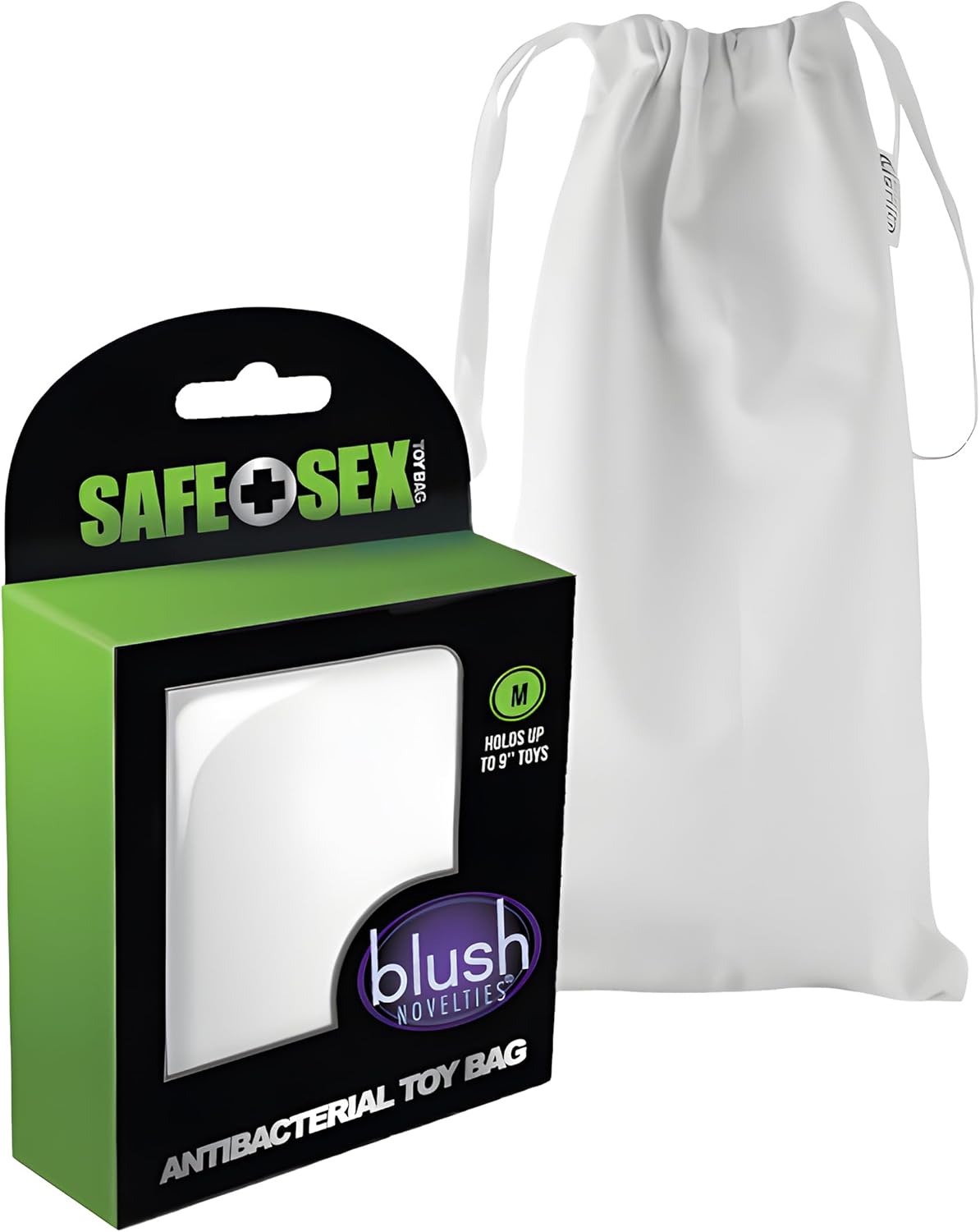 Amazon.com: Blush Novelties Safe Adult Sex Toy Bag - Medium Drawstring