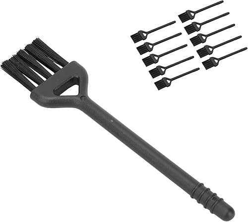 Miniatura 8 de 10PCS cepillos eléctricos de la limpieza de la afeitadora, mini nylon doble cara Clipper cepillo afeitadora limpiador