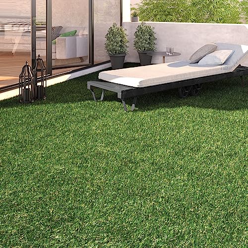 Paco Home Kunstrasen für Garten Balkon Terrasse Rasenteppich Indoor Outdoor Teppich Natürlich Weich Natur Optik Waschbar, Model:18mm, Größe:100x200cm