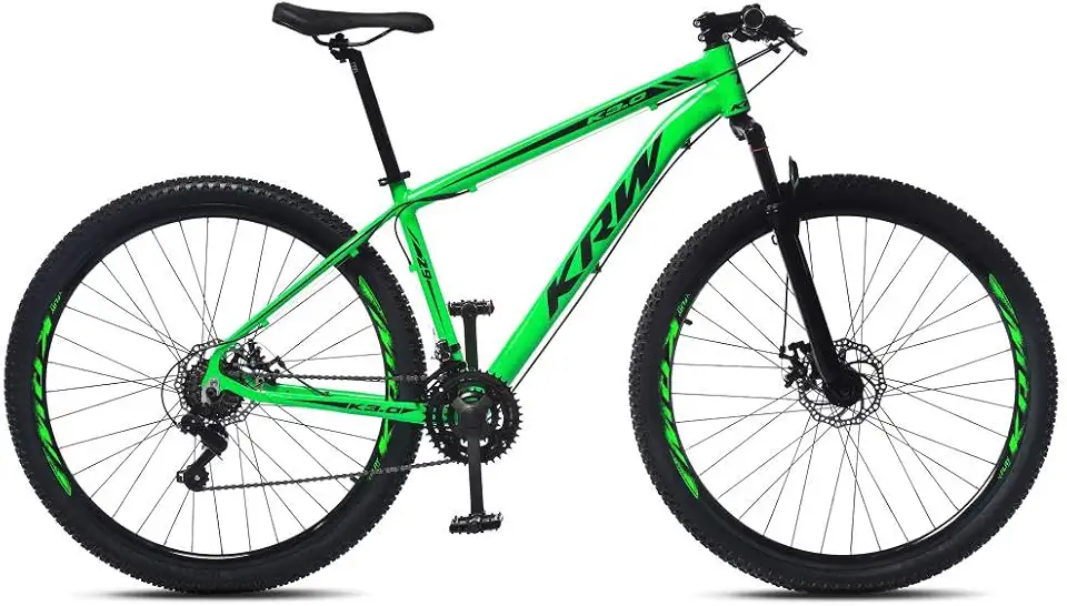 Bicicleta Aro 29 Krw Alumínio 24 Vel Freio a Disco Mecânico R1