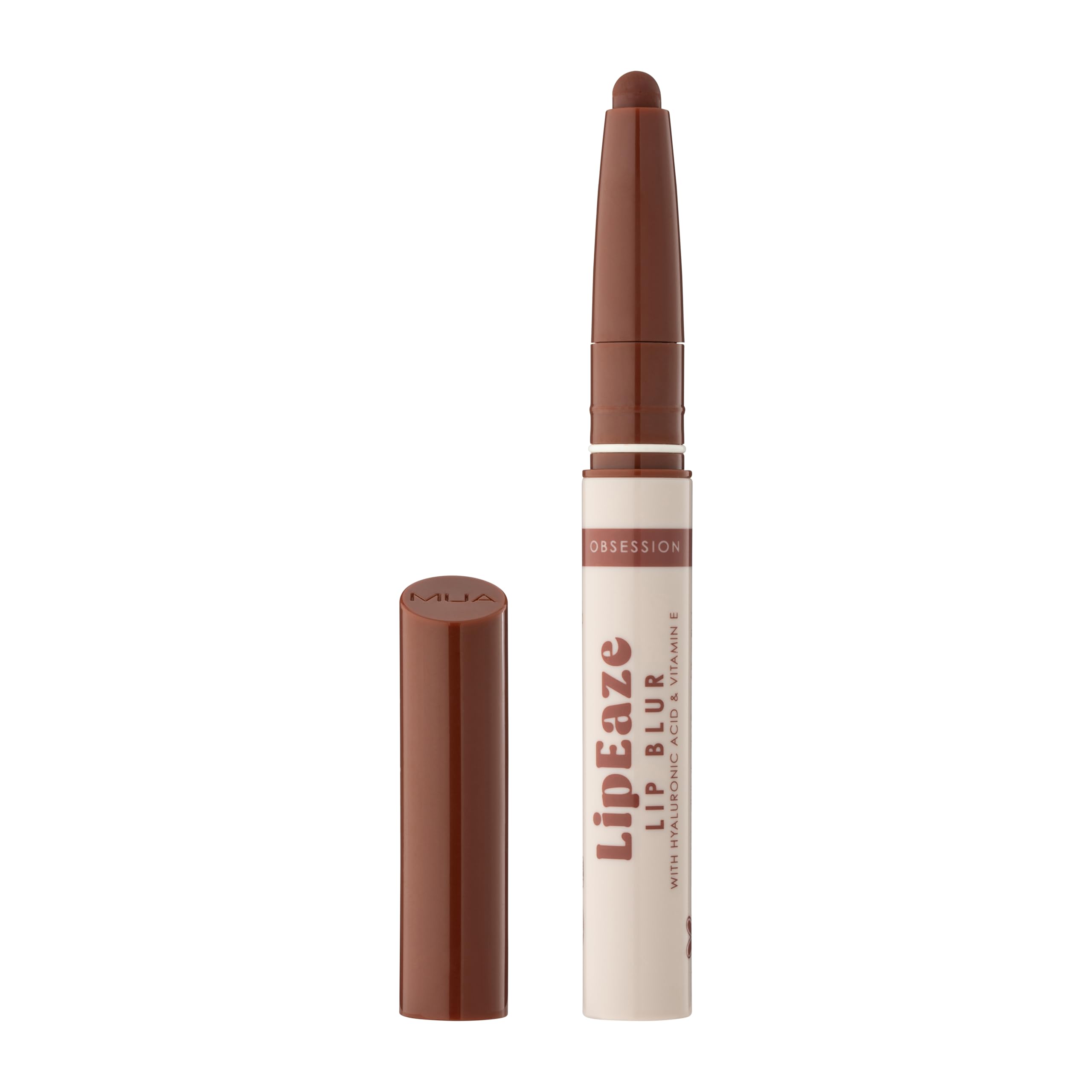 MUA Makeup Academy LipEaze Lip Blur Liner, Obsession - Matte Liner with Hyaluronic Acid & Vitamin E, Vegan & Cruelty Free (Pack of 1)