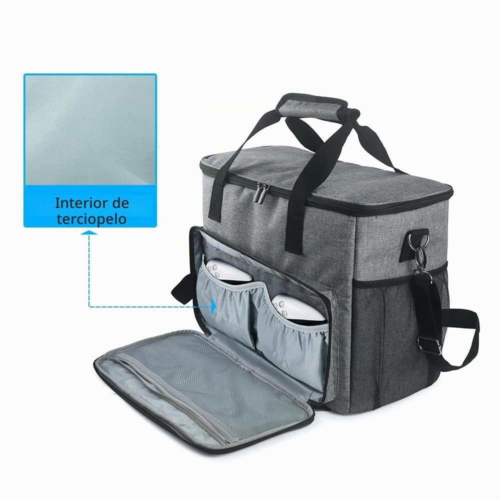 HUIOP - Funda de transporte para consolas de juego, bolsa de almacenamiento, funda protectora para viaje, bolsa de viaje para consolas de juegos