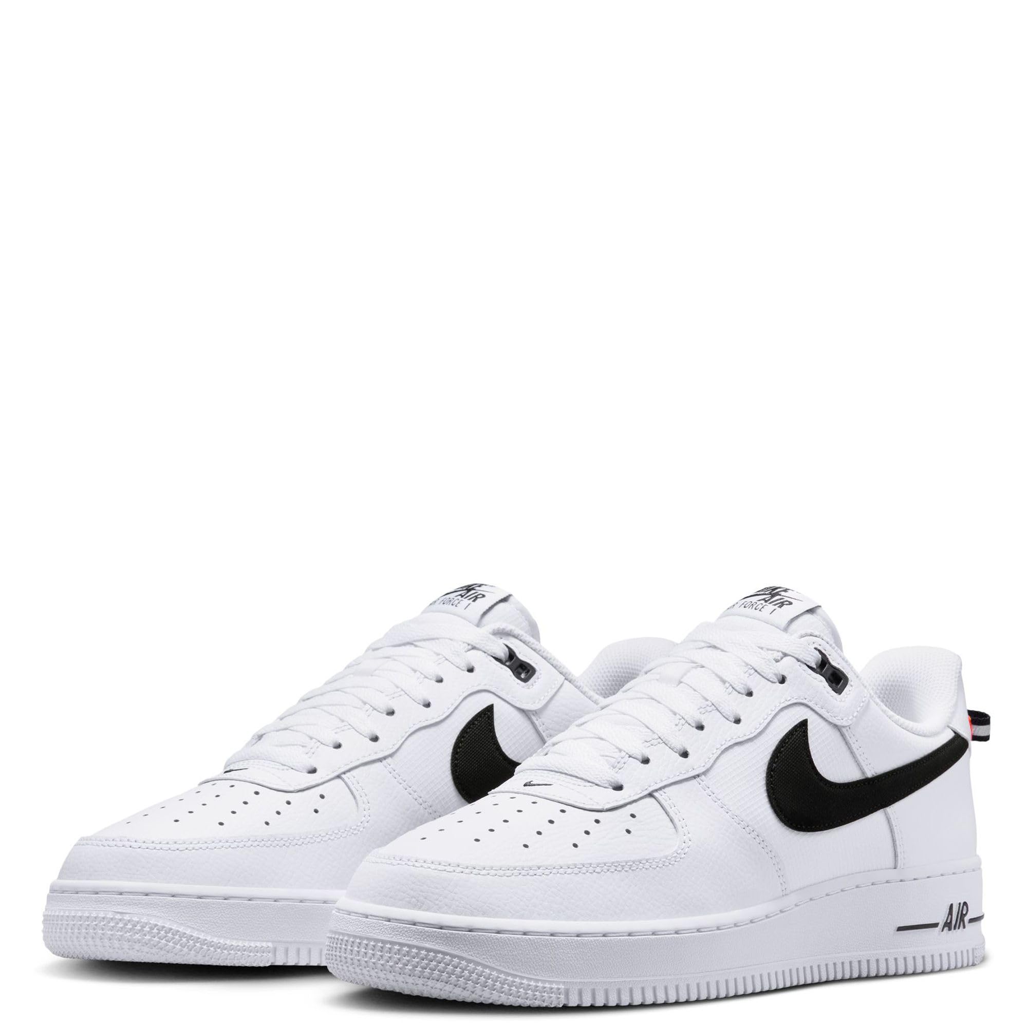Air Force 1 '07 LV8 in White/Black-Bright Crimson by Nike