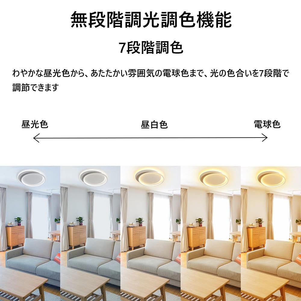 Amazon.co.jp : aierbo シーリングライト LED 照明 おしゃれ 北欧  