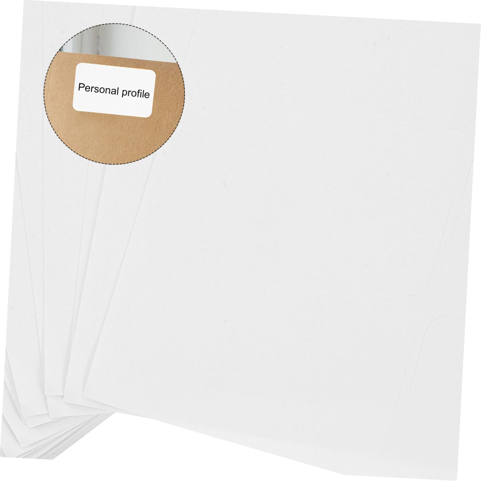 Etichette Adesive Bianche A4 in Carta Forte Adesione 21 Etichette per Foglio 100 Fogli per Identificazione Rapida e Comoda per Ufficio e Logistica