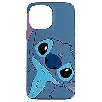 Custodia per iPhone 13 Pro Max Disney Lilo and Stitch Cute Stitch Face Slate Gray