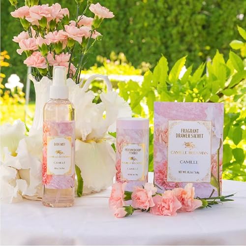 Miniatura 5 de Camille - Polvo corporal perfumado sin talco, polvo perfumado  Camille Beckman, 3 onzas