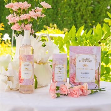 Camille Scented Talc-Free Body Powder, Perfumed Dusting Powder, Camille Beckman, 3 Ounce