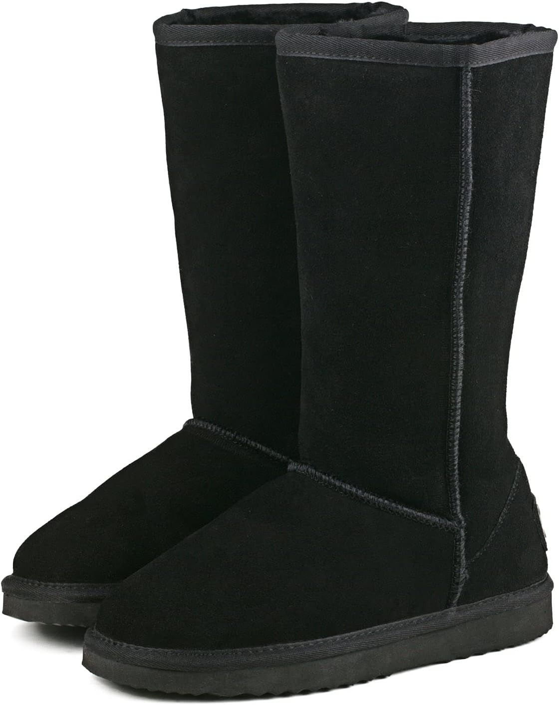 AUSLAND Genuine Suede Women's Classic Snow Boots Waterproof Winter Boot