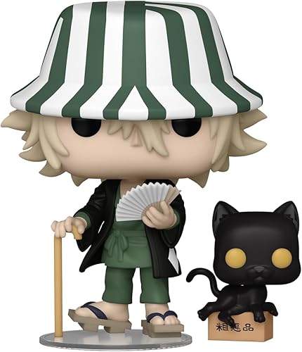 Miniatura 2 de Funko Pop! Animation: Bleach - Kisuke Urahara con Yoruichi - Bleach - Figura de vinilo coleccionable - Idea de regalo - Producto oficial - para