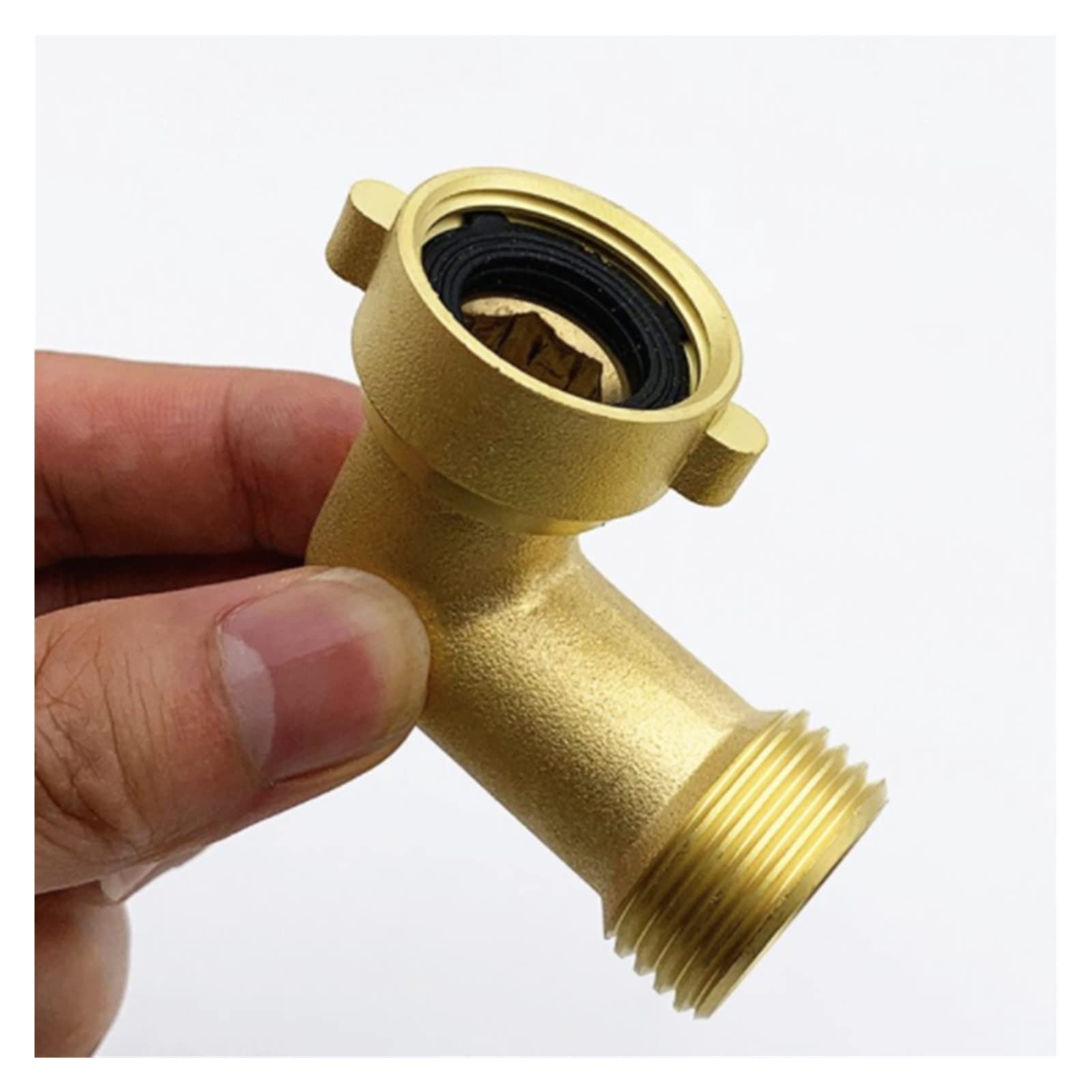 Resistir Extremos de Alta presión y Temperatura Adaptador de Manguera Garden Codo Conector Codo de láminas Codo de Manguera de latón for la Manguera de Agua for el hogar
