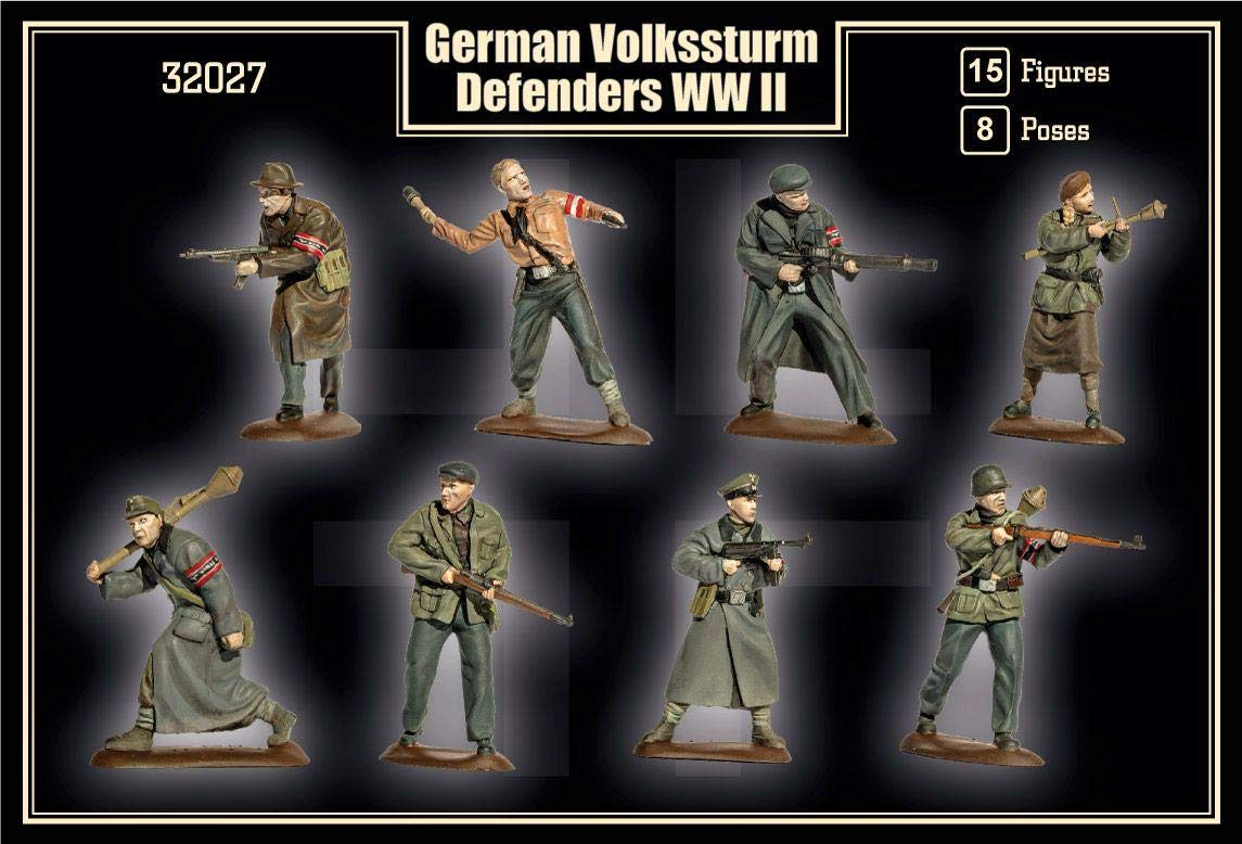 Amazon.com: Mars Figures 32027-1/32 German Volkssturn Defenders