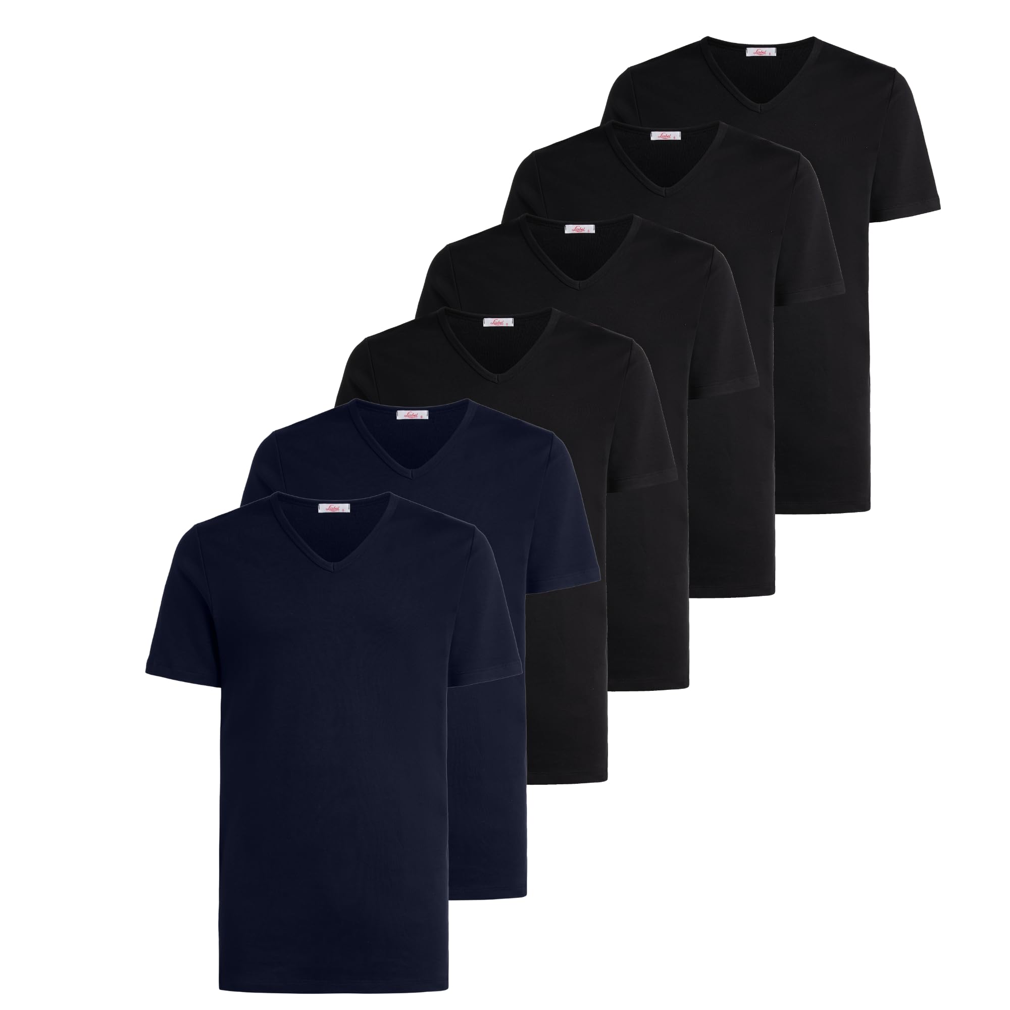 Canotta T-Shirt Uomo 100% Cotone Athena, Multipack da 3 e 6 pz, Certificato Oeko-Tex, Fresca e Traspirante