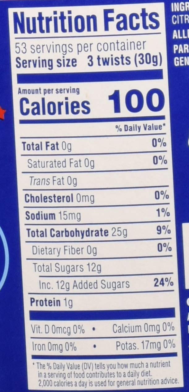 Red Vines Licorice, Original Red Flavor Soft & Chewy Candy Twists, 3.5