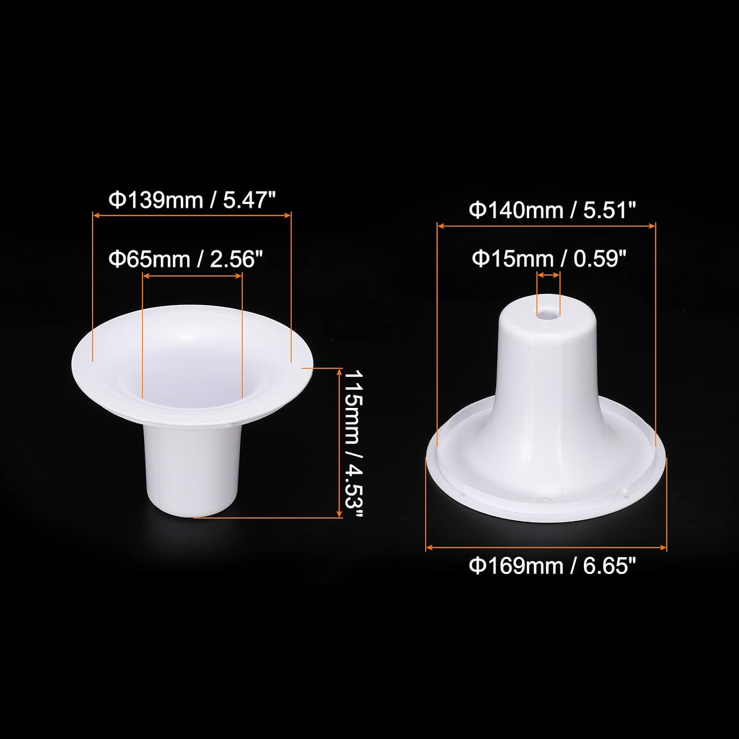 MECCANIXITY Water Dispenser Replacement Parts,169mm OD Water Cooler Parts Smart Seat Water Guard Assembly