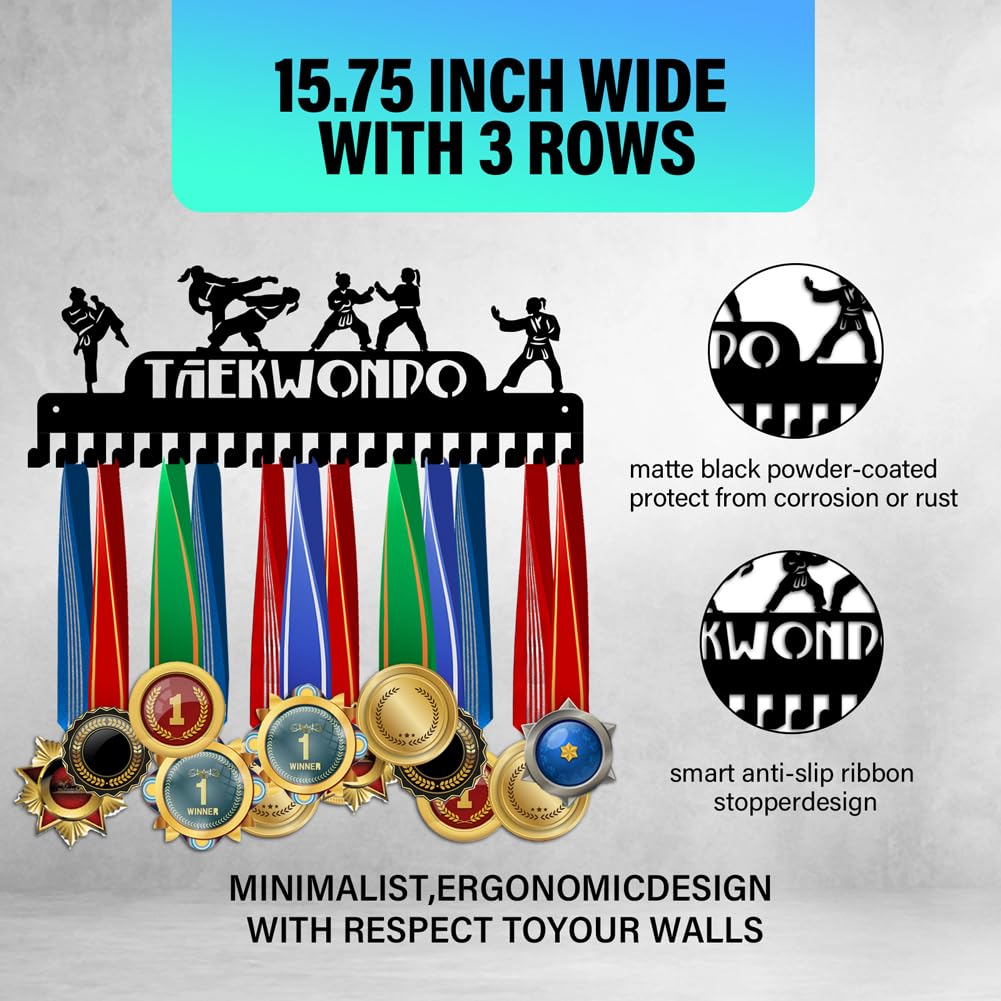 PH PandaHall Affichage De Cintre De Médaille De Taekwondo 20