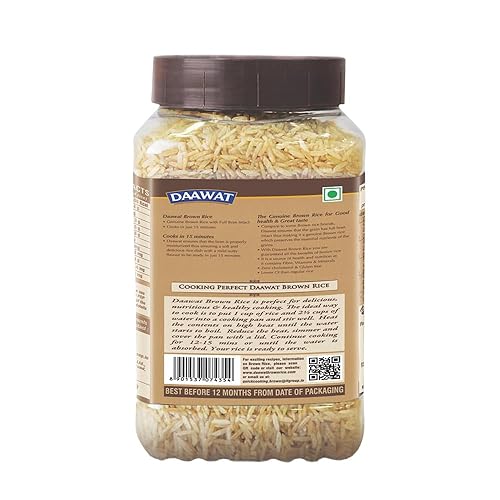 Miniatura 9 de Daawat Arroz Basmati integral, 2.2 lbs, tarro