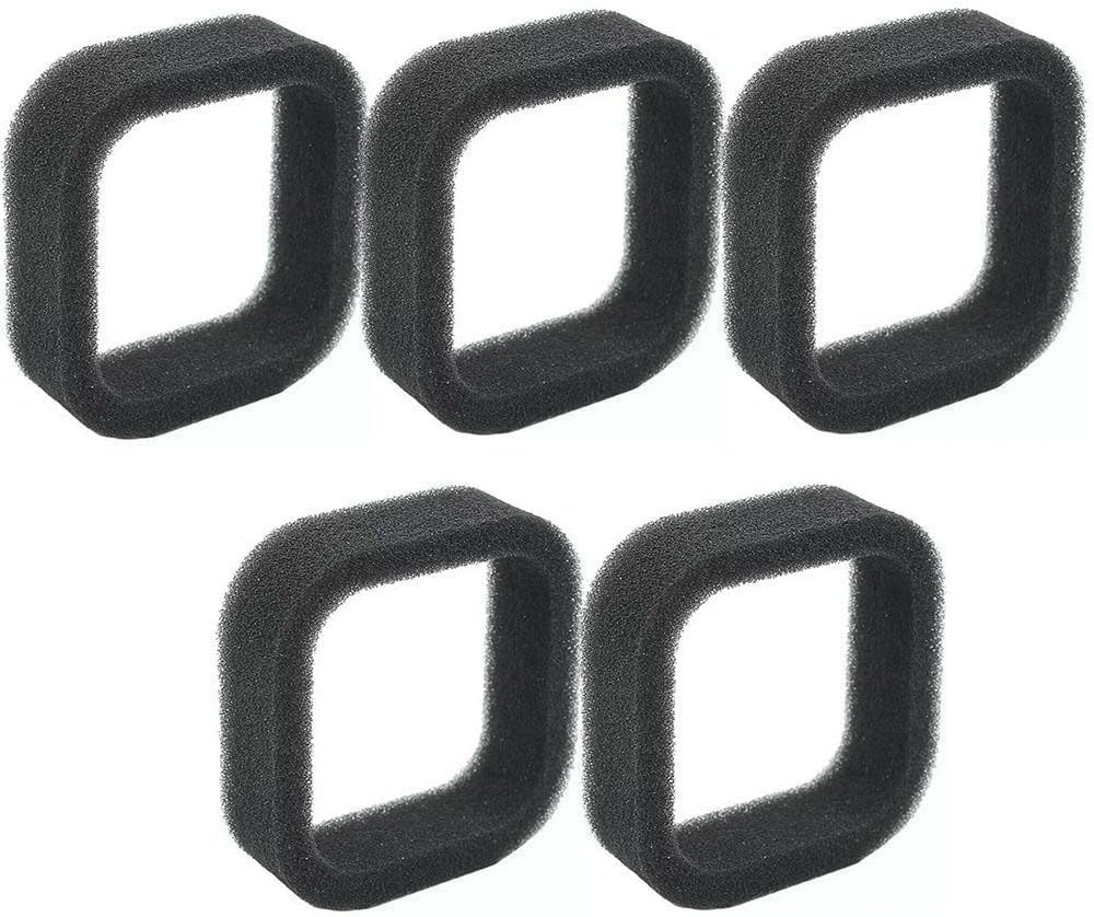 YUETTYY 5/20/50 PCS Reusable Air Filter Sponge Replacement for Various Strimmers, Sponge Air Filter for Universal Mower Strimmers Lawn Mower 50mm x 43mm (5PCS)