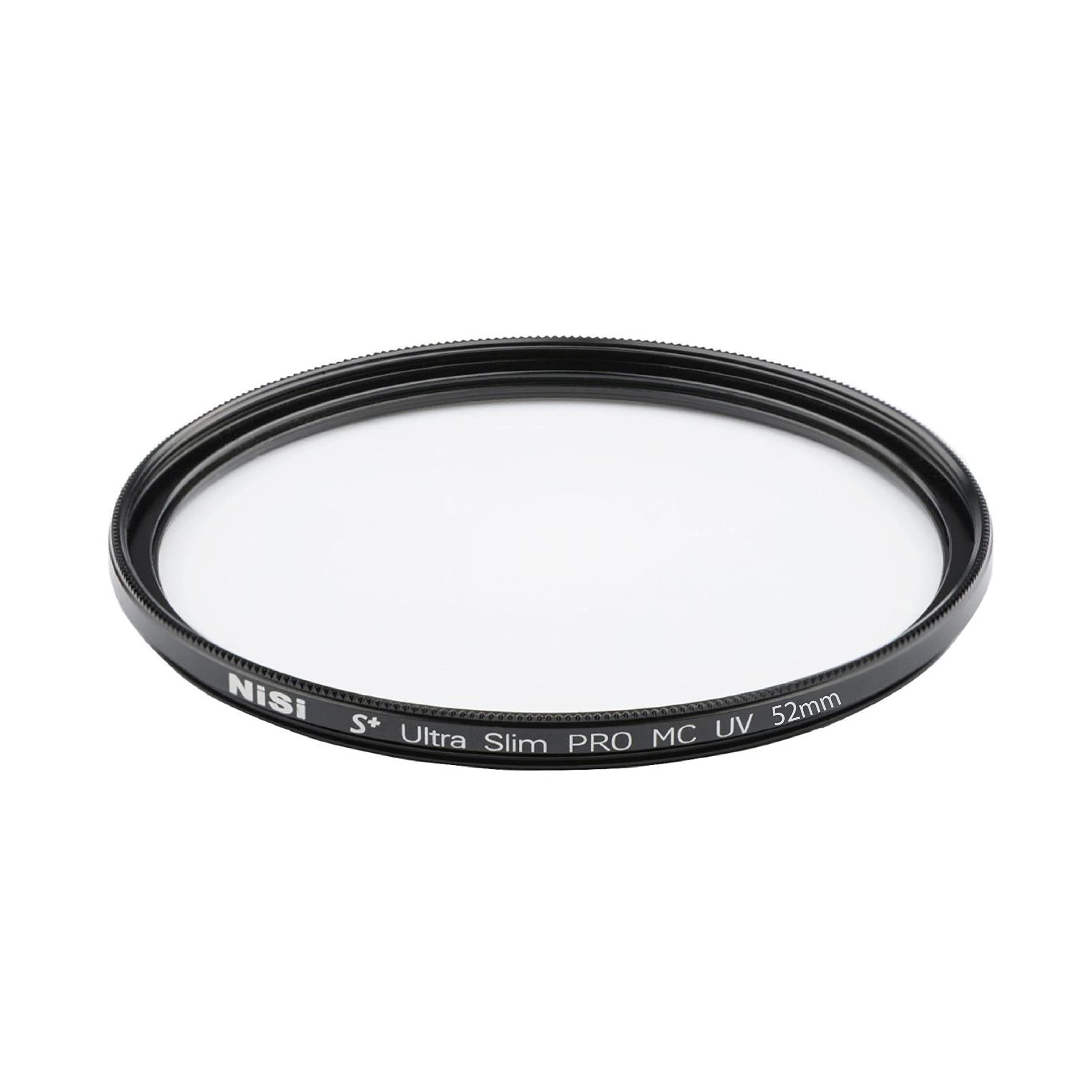 Pro 52mm Multi Coated UV Filters for Camera Lens (Black)