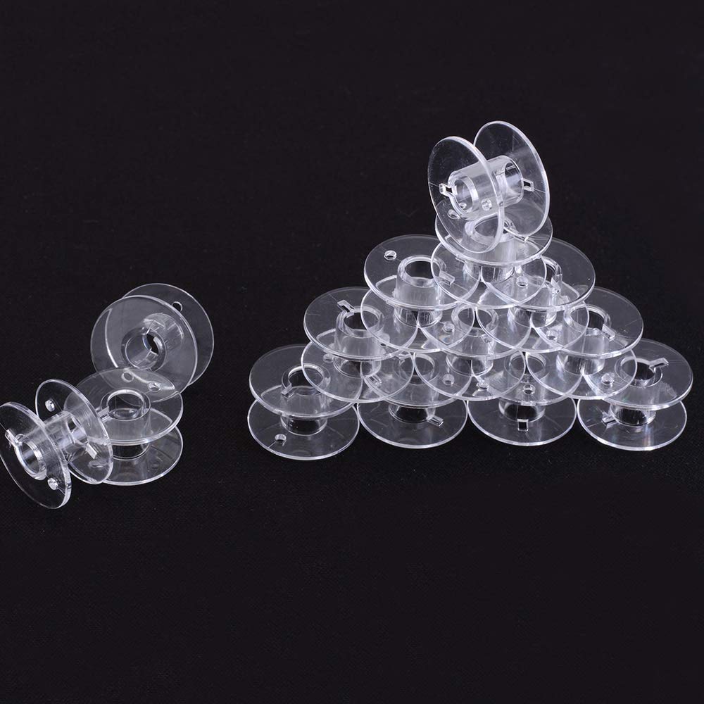 36 Stks Naaimachine Spoeldraden met Case,Verschillende kleuren Pre-Wound Bobbins Set voor Broeder/Babylock/Janome/Elna/Kenmore/Babylock en Naaimachine DIY Borduurgaren