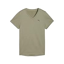 PUMA T-Shirt Unisex W Tad Essential con Scollo a V (Confezione da 1)