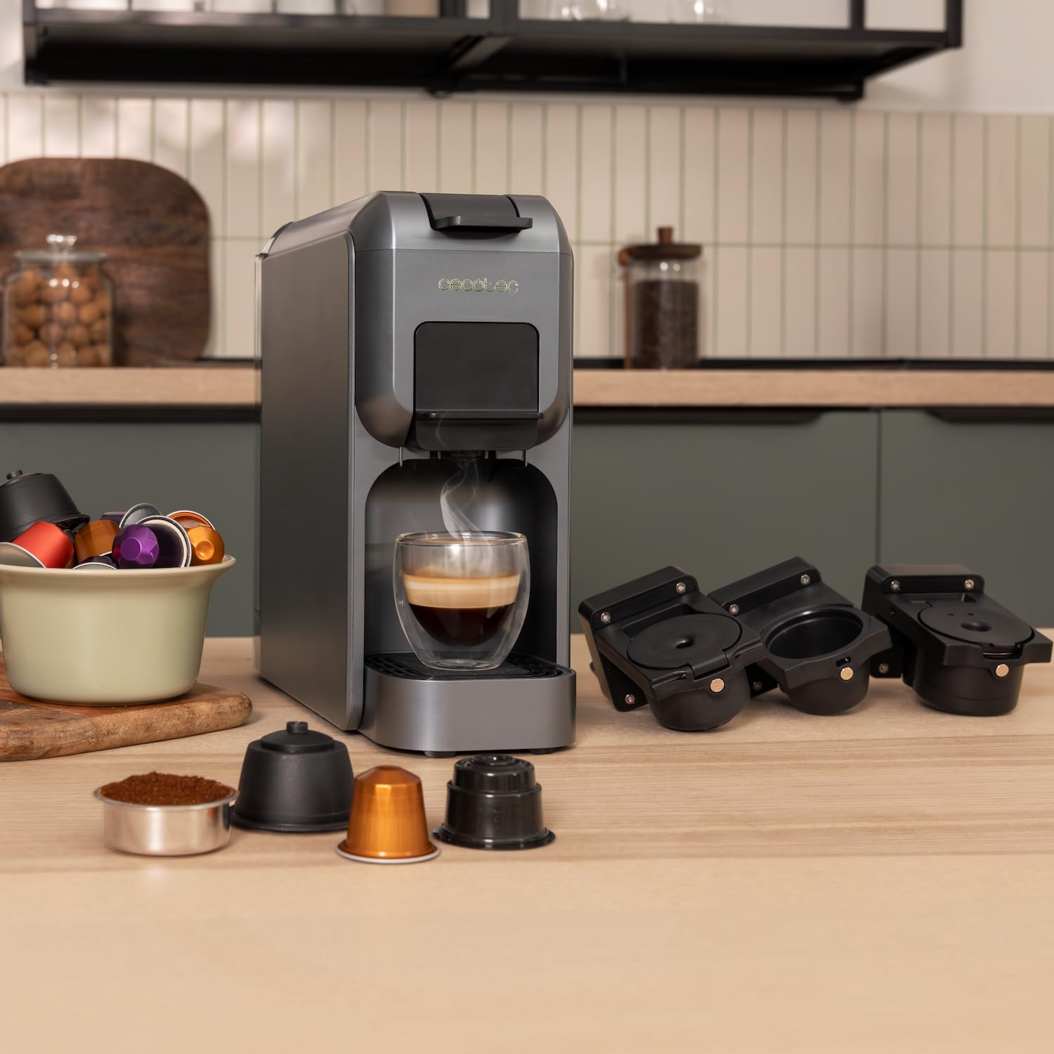 Cecotec Freestyle Compact Capsules Coffee Maker One Size