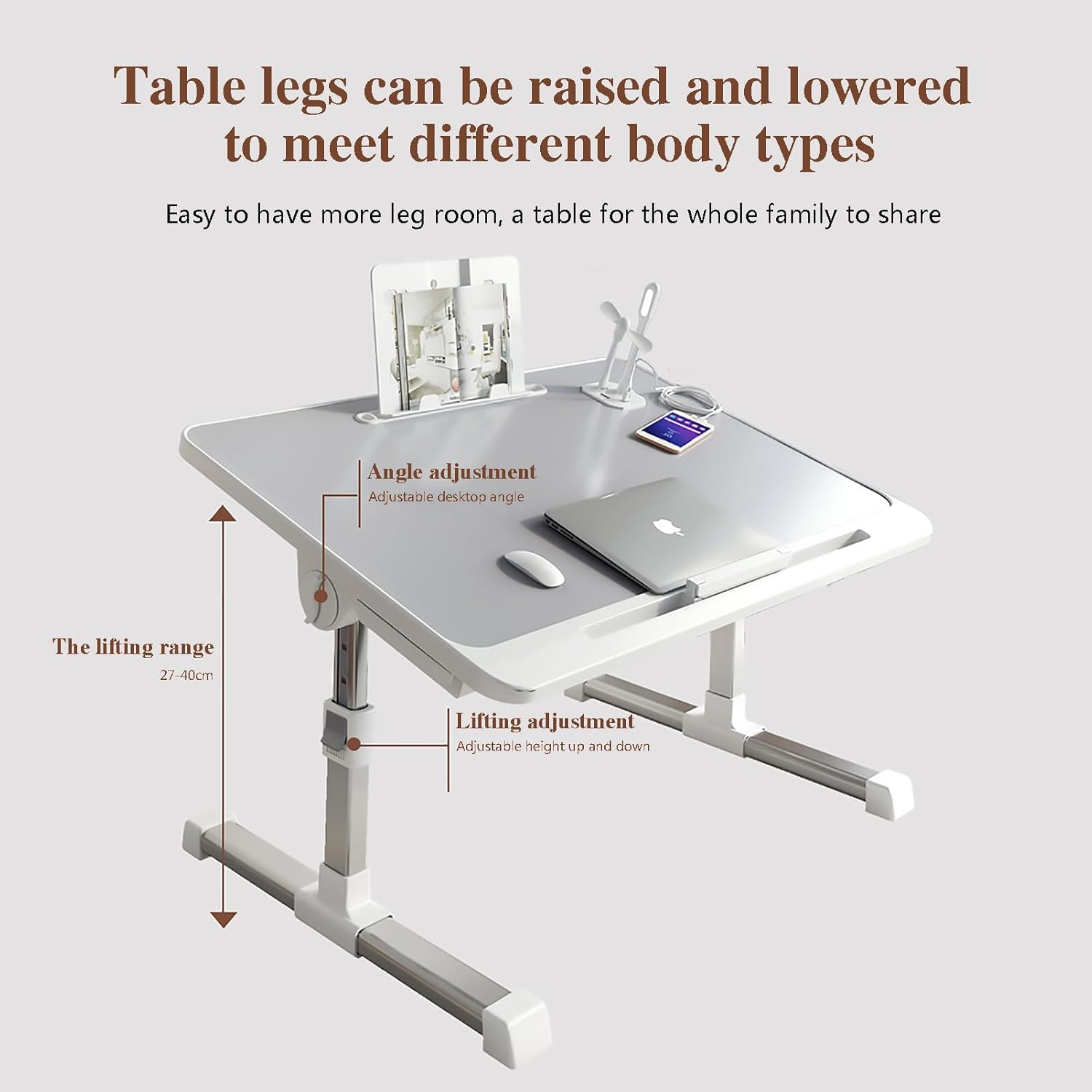 Mesa Plegable Portátil Para Laptop/cama Multiusos Escritorio | Meses Sin Intereses
