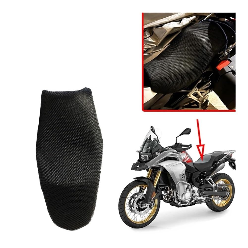 Cuscino Sella per F850GS per F 850 ​​GS per F750GS per 750 GS Accessori per Moto F850 Coprisedile in Rete Traspirante Griglia Custodia Imbottita