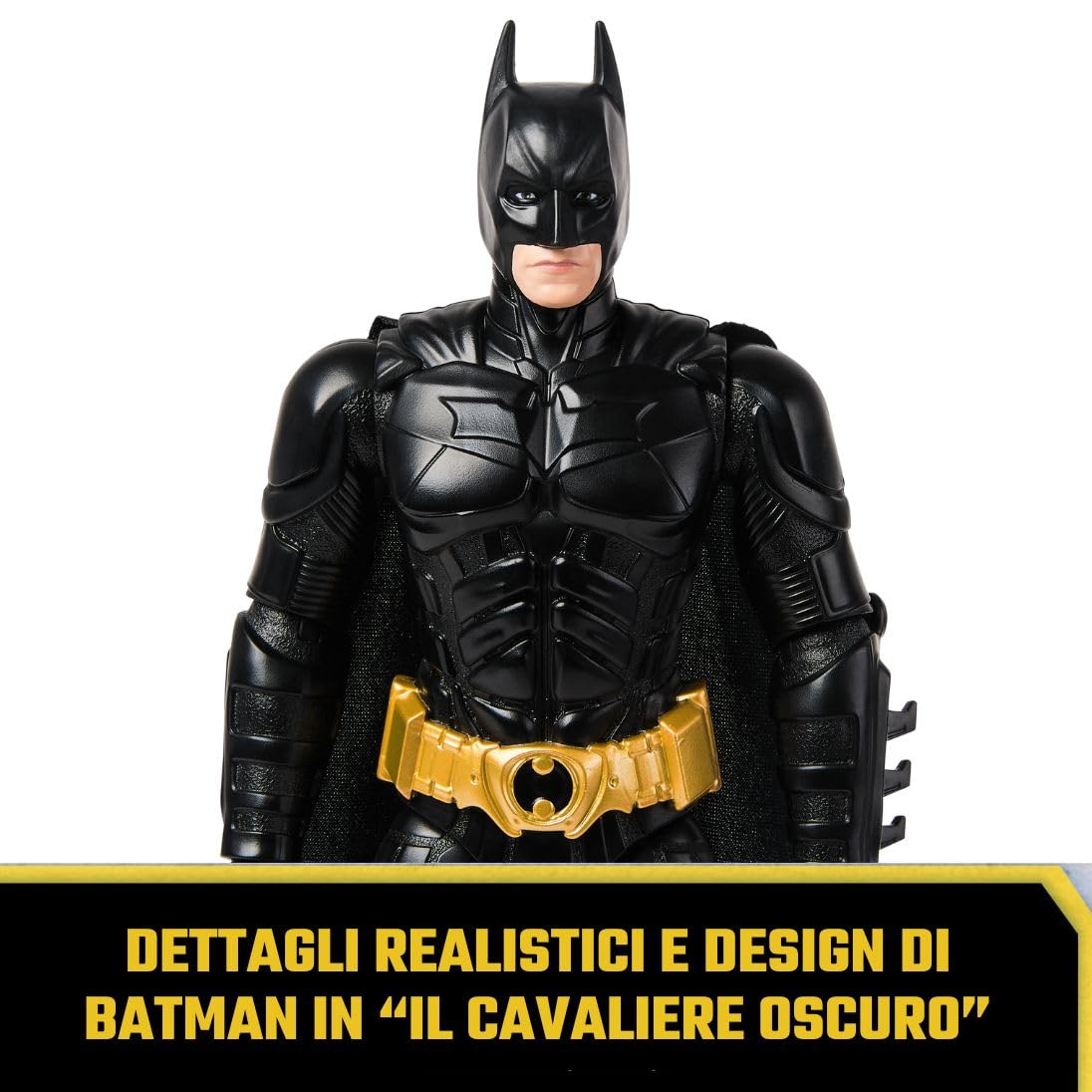 DC Comics, Action Figure Batman in Versione 85° Anniversario, il Cavaliere Oscuro, Personaggio Batman 30cm con 11 Punti di Articolazione, Giochi per Bambini e Bambine, 3+ anni