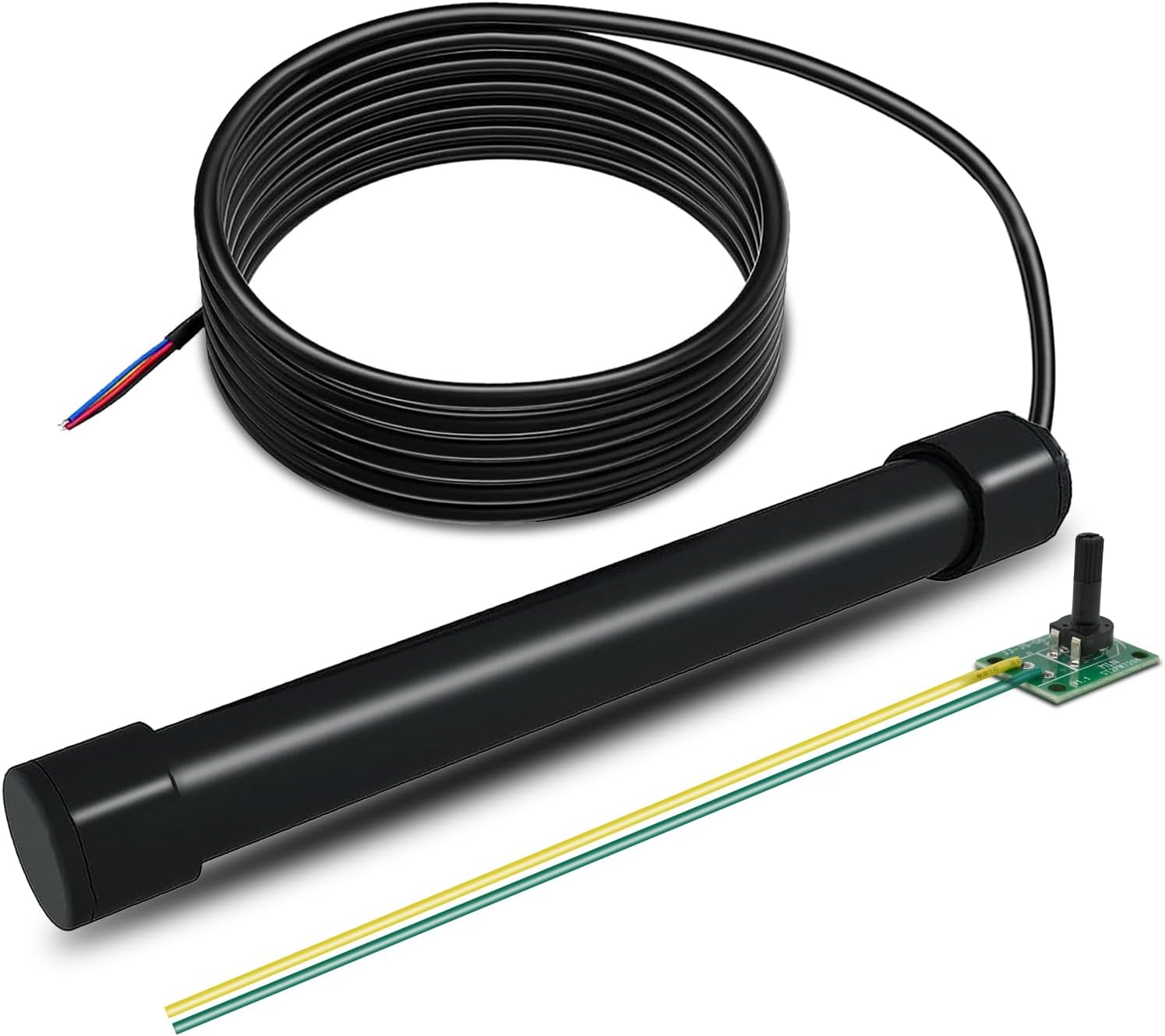 Vehicle Exit Sensor Compatible with Ghost Controls, LiftMaster and Mighty Mule Vehicle Door Opening Systems Driveway Gate Exit Wand Sensor for Swing &Sliding Gate for Truck Motorcycle ATV