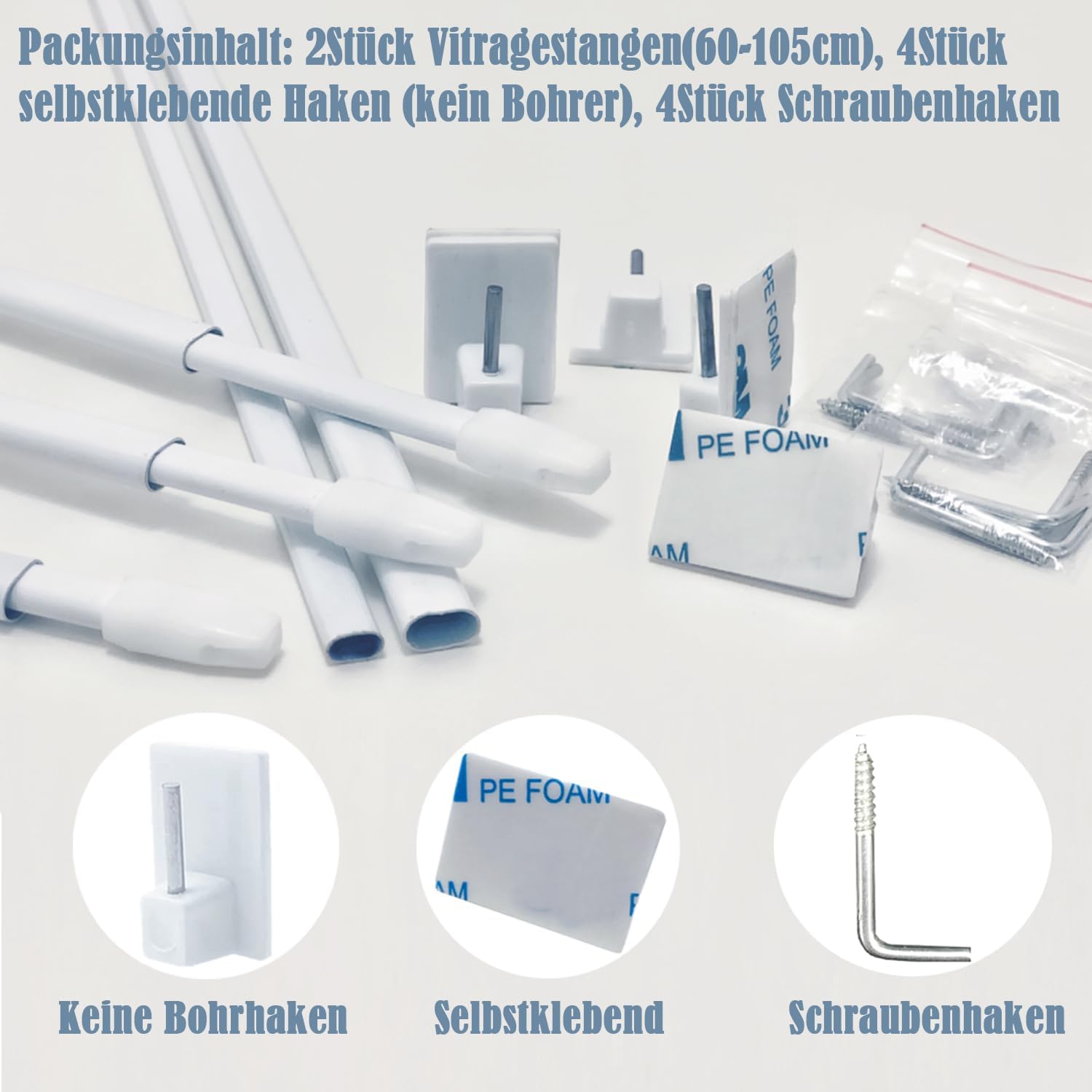 Függönyrud rögzítési módok