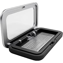 houlishu Magnetic Needle Case, Sewing Organizer with Clear Lid, Portable Storage Box for Embroidery Knitting Craft Thread Needles & Tools