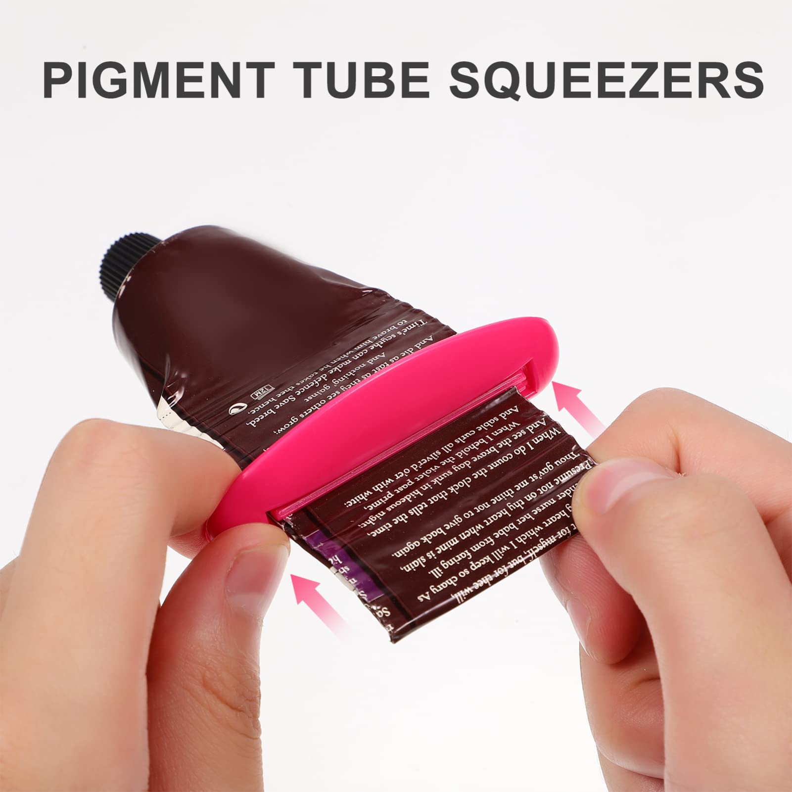 Didiseaon 54piezas Exprimidor Manual De Pasta De Dientes Herramientas Para Exprimir Tubos De Cosméticos y Pinturas Squeezer De Ergonómico Para Hogar