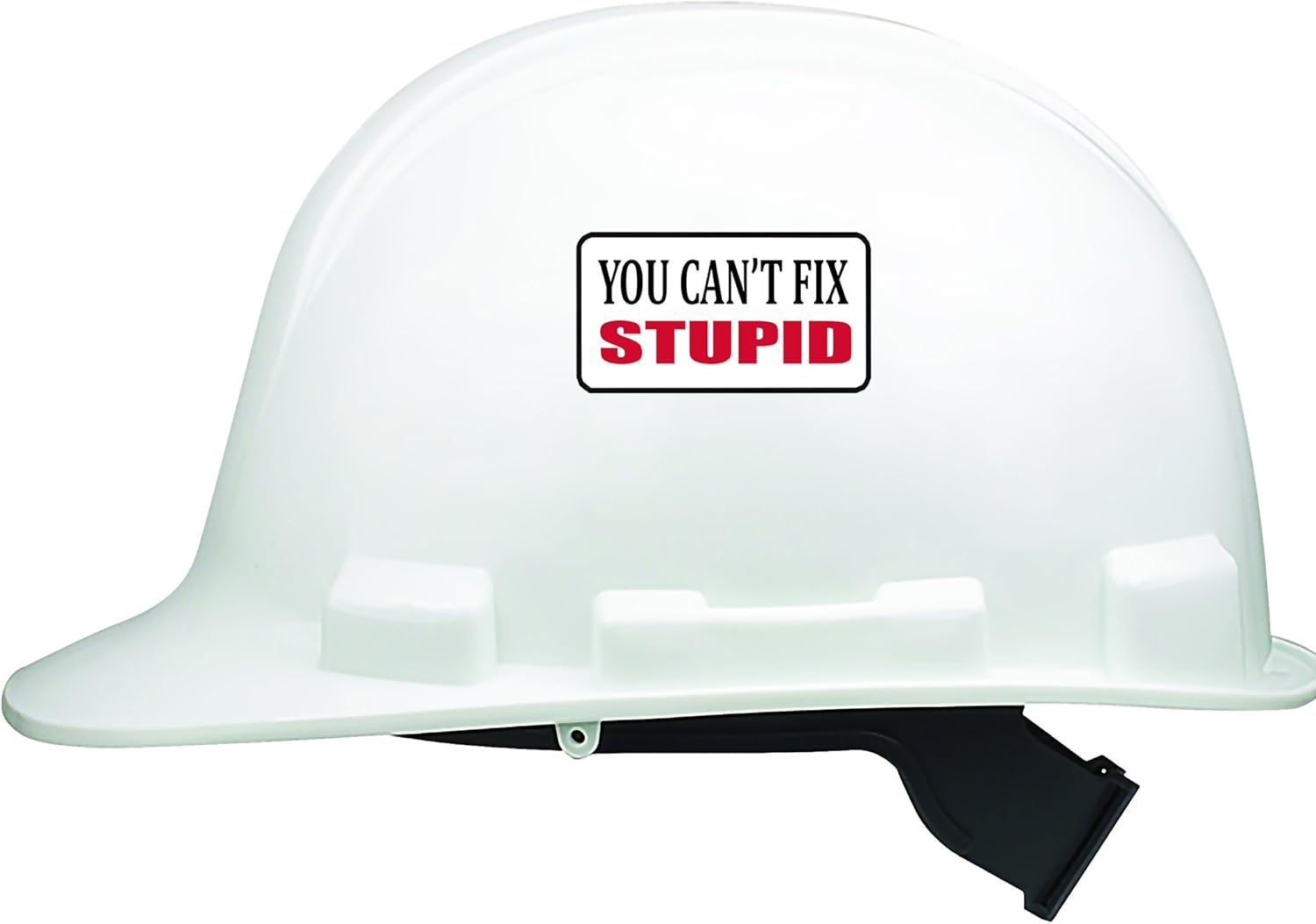 Rogue River Tactical 3 Pack You Can't Fix Stupid Funny Work Hard Hat Biker Helmet Stickers Decals Toolbox Sticker